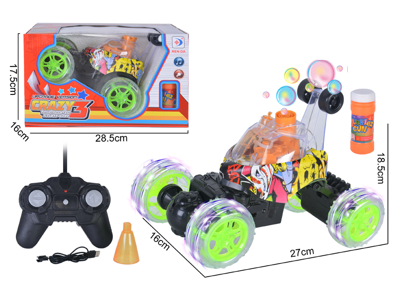 R/C Graffiti Stunt Tipper Truck