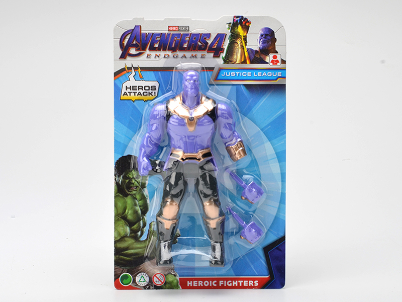Thanos Action Figure Toy With Colorful Lights