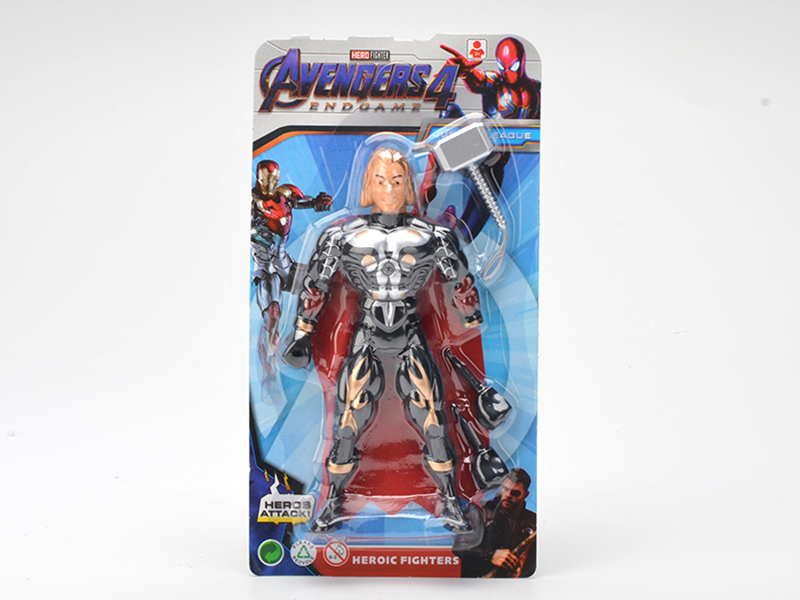 Thor Action Figure With Colorful Lights