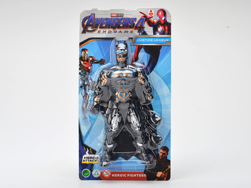 Batman With Colorful Lights