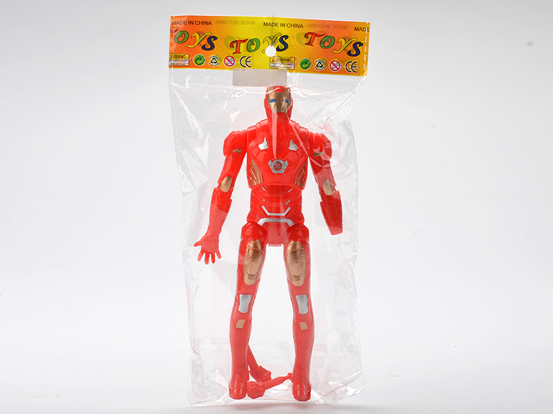 Iron Man With Colorful Lights