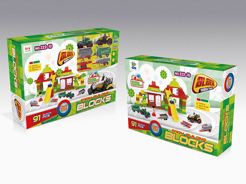 Alloy Series Farm Building Blocks 91pcs