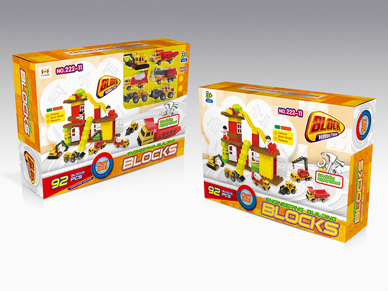 Alloy Series Engineering Building Blocks 92pcs