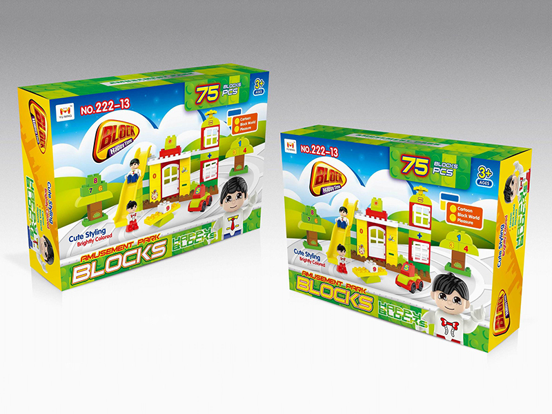Amusement Park Building Blocks 75pcs