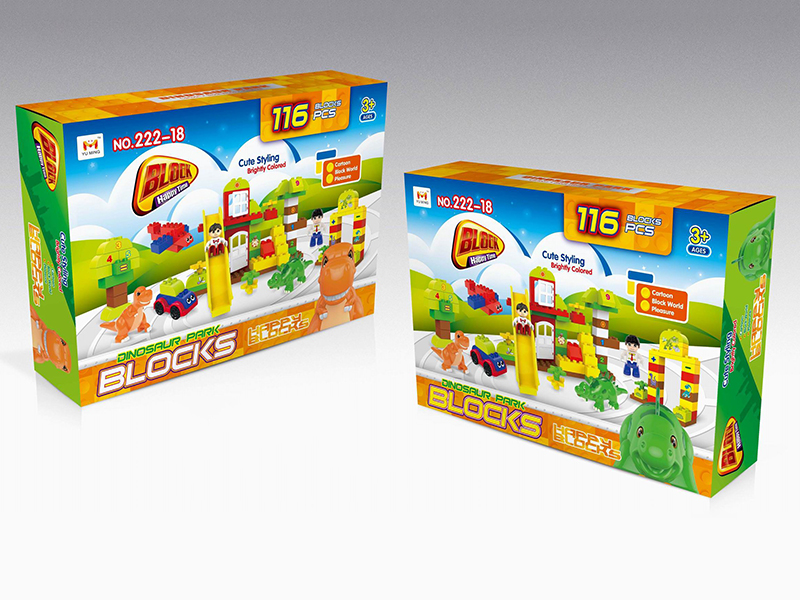 Dinosaur Park Building Blocks 116pcs