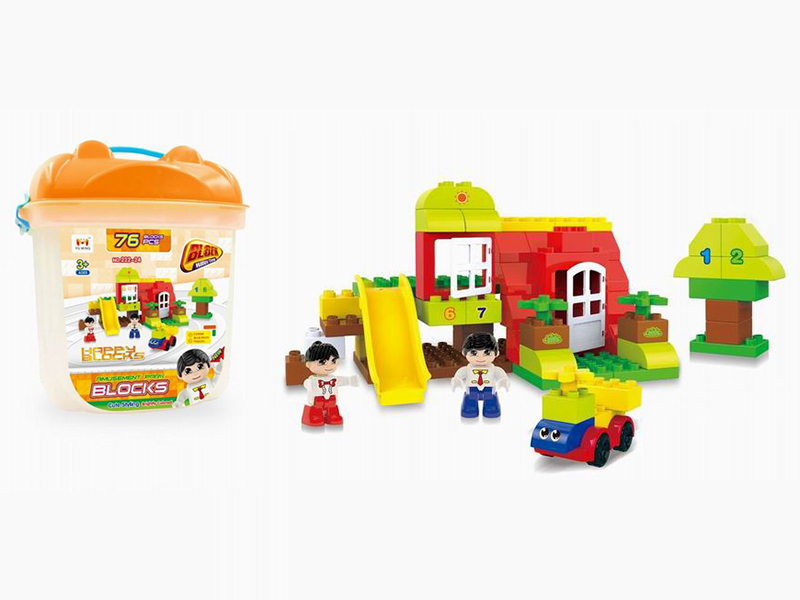 Amusement Park Building Blocks 76pcs