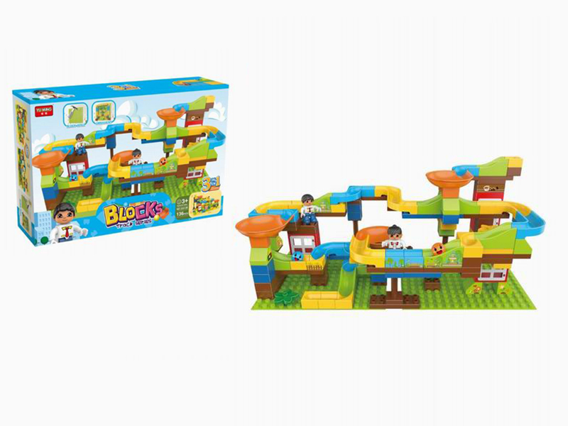 Rolling Ball Track Building Blocks 136pcs