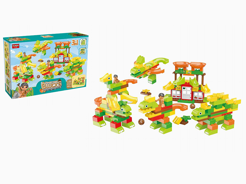 Primitive Tribes Building Blocks 164pcs