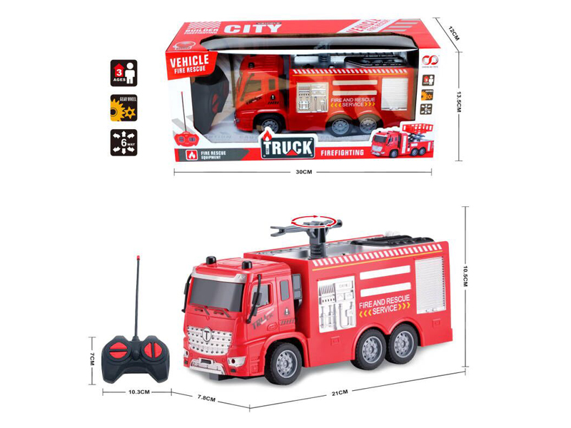 4Ch R/C Fire Ambulance