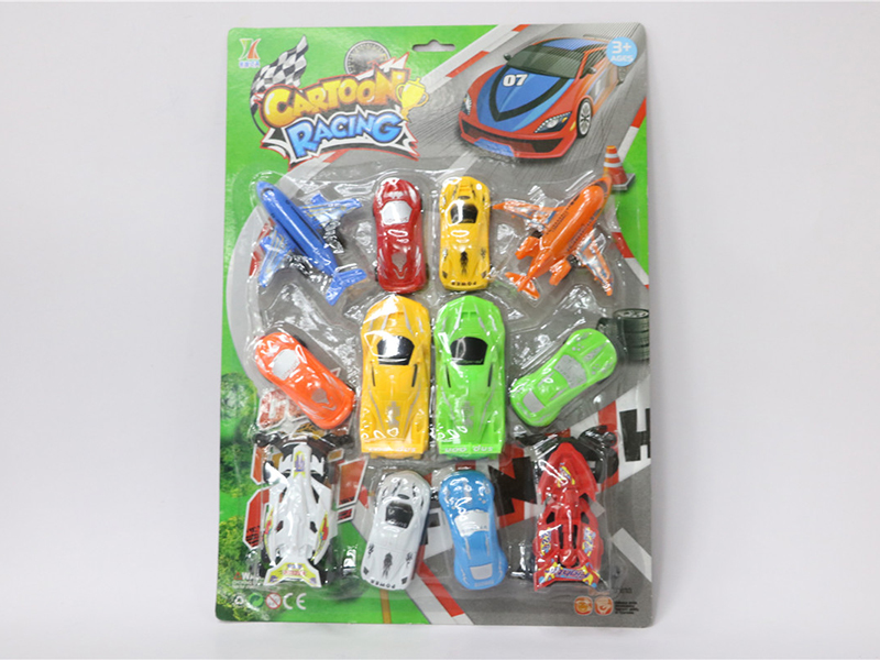 Pull Back Car/Airplane 12pcs