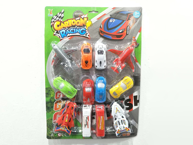 Pull Back Car/Airplane 12pcs