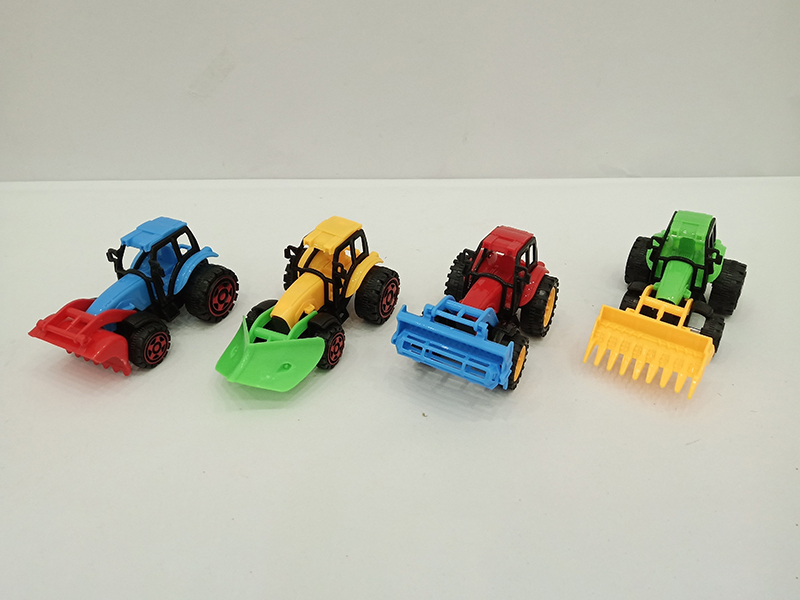 Pull Back Farm Tractor 