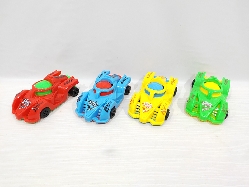 Pull Back Space Car
