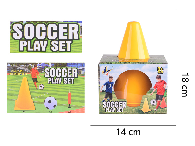 Small Football Obstacle Toy