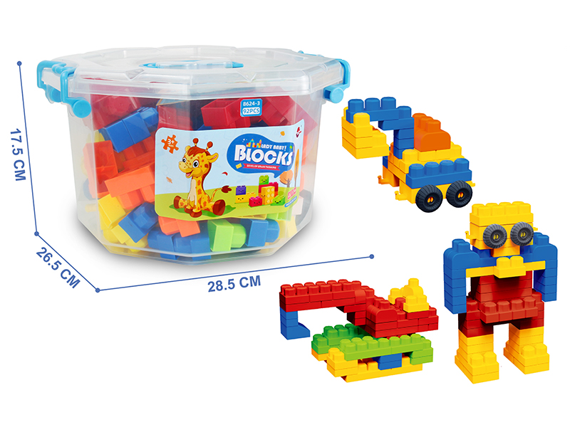DIY Puzzle Building Blocks(92PCS)