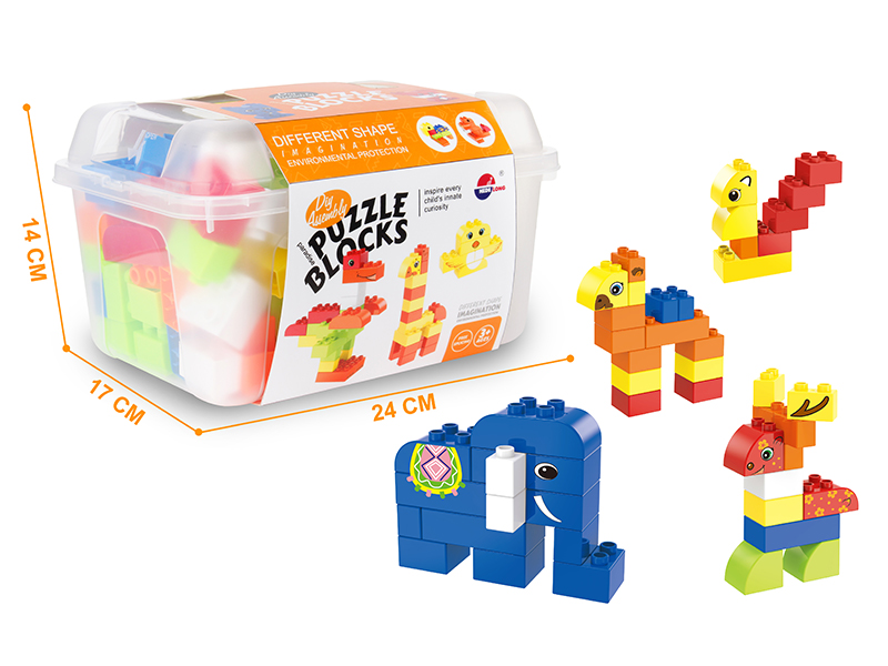 DIY Puzzle Building Blocks(92PCS)