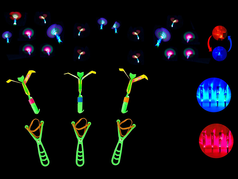 Slingshot Flashing Arrow With Whistle (Red And Blue Lights)