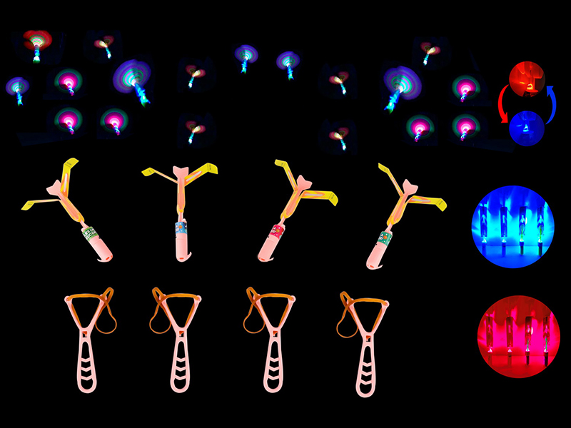 Slingshot Flashing Arrow With Whistle (Red And Blue Lights)
