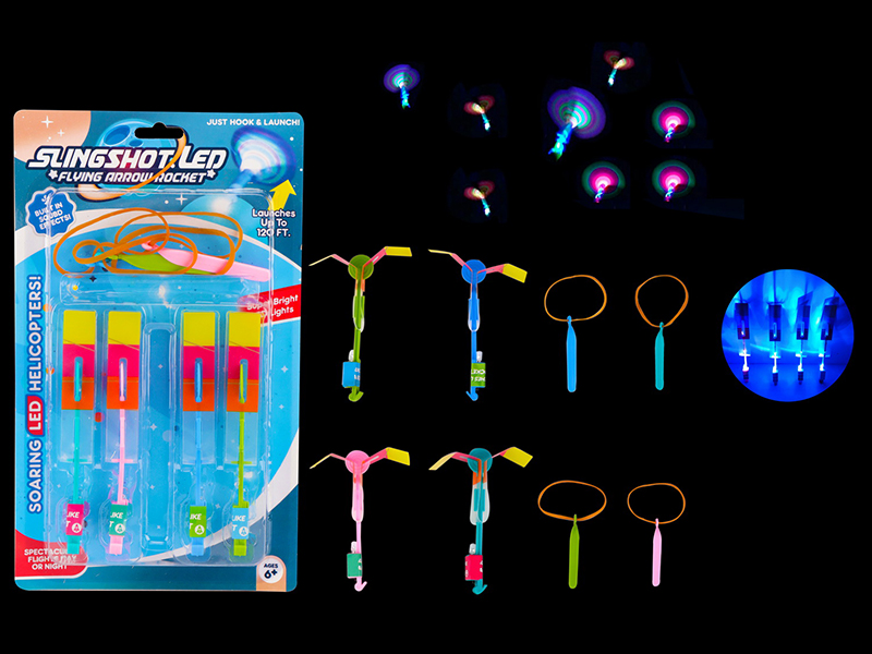 4PCS Slingshot Flashing Arrow (Blue Lights)