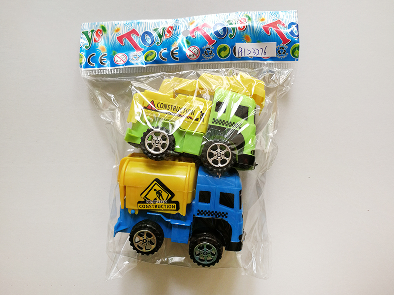 Pull Back Fire Engine 2pcs