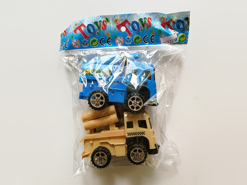 Pull Back Military Trucks 2pcs