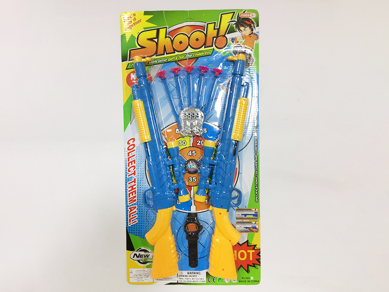 Double Needle Guns Set