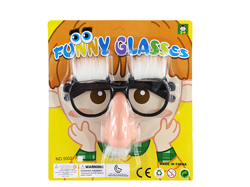 Crazy Party Novelty Funny Wacky Beard Glasses