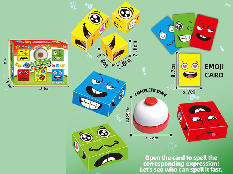Face Changing Magic Cube Toy
