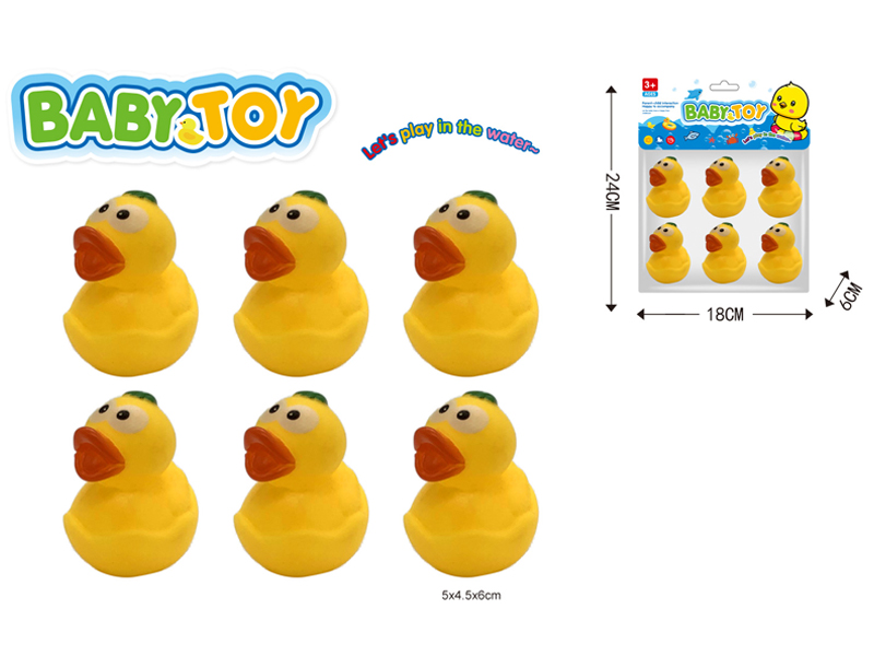 6PCS Duck Egg, Duck Toy