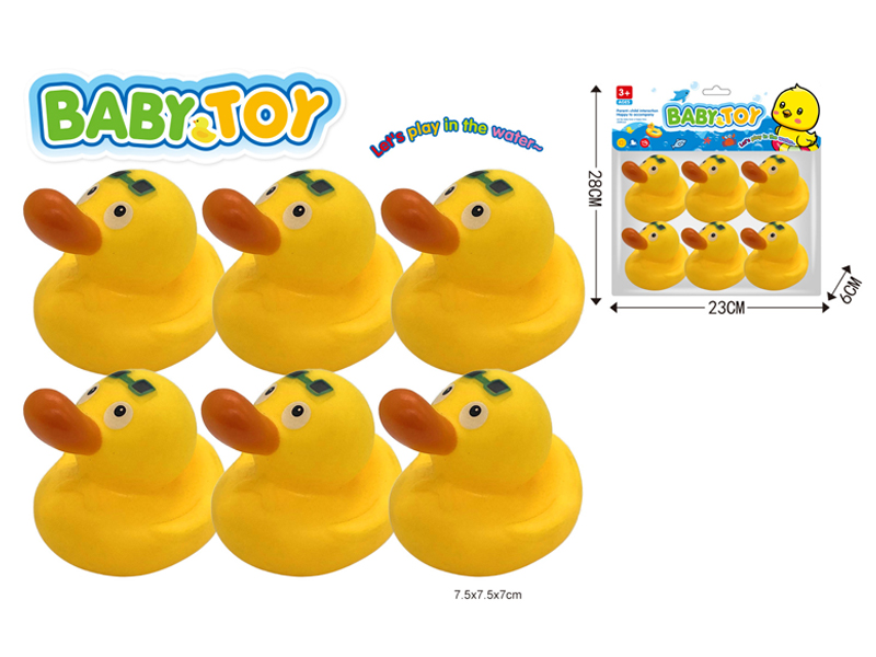 6PCS Long Billed Duck Toy