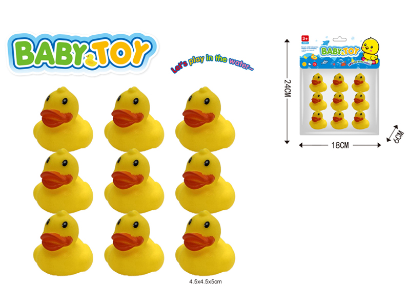 9PCS Large Headed Duck Toy