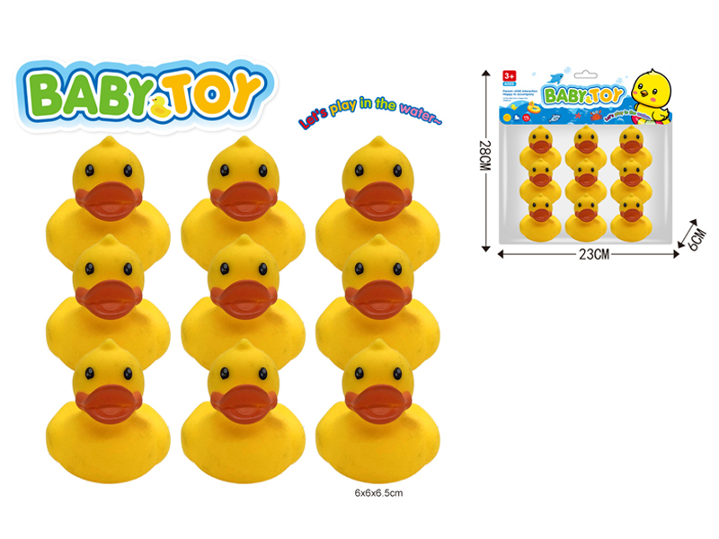 6PCS Large Headed Duck Toy