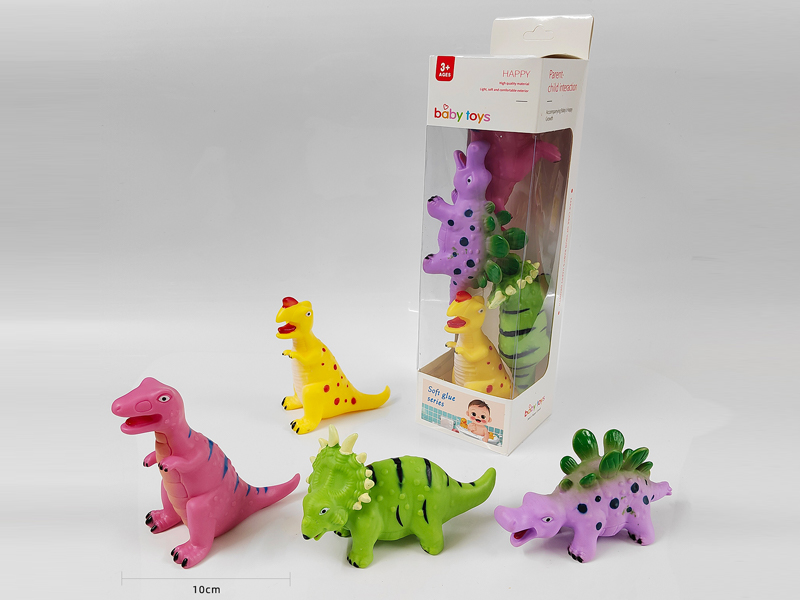 4PCS Dinosaur Bathing Toys