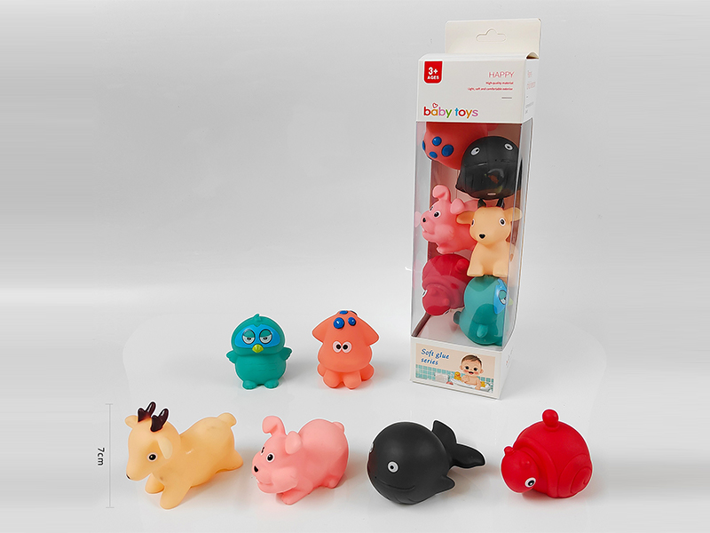 6PCS Animal Bathing Toys