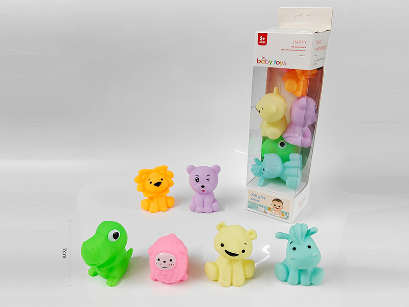 6PCS Animal Bathing Toys