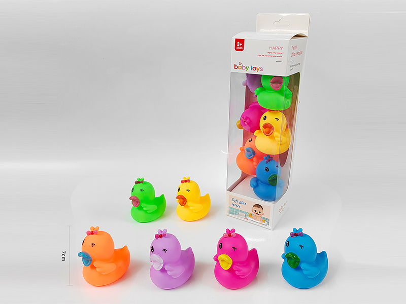 6PCS Yellow Duck Toy