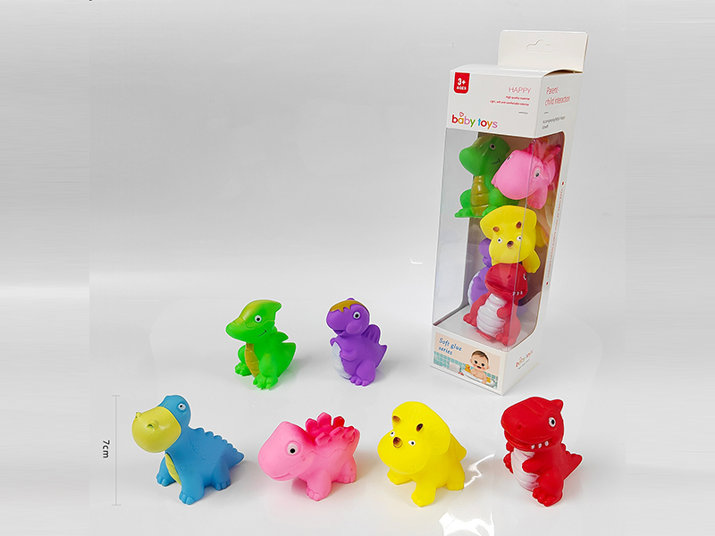 6PCS Dinosaur Bathing Toys