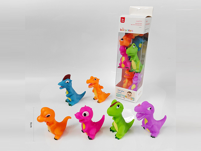 6PCS Dinosaur Bathing Toys