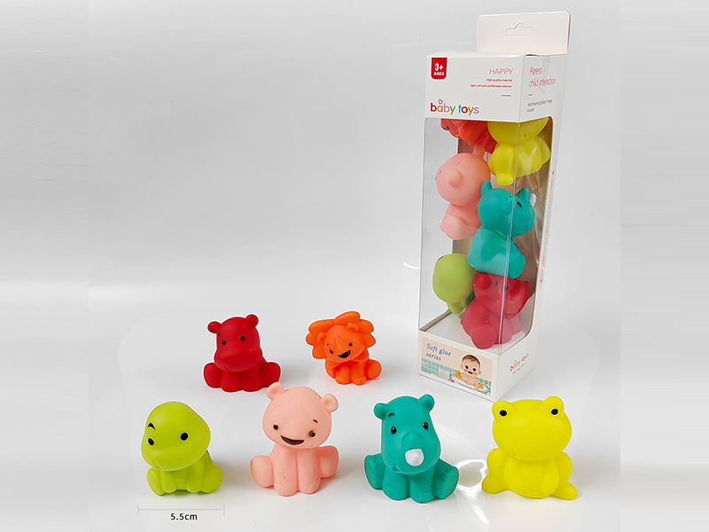 6PCS Animal Bathing Toys