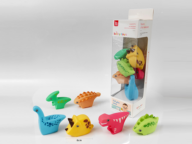 6PCS Dinosaur Bathing Toys
