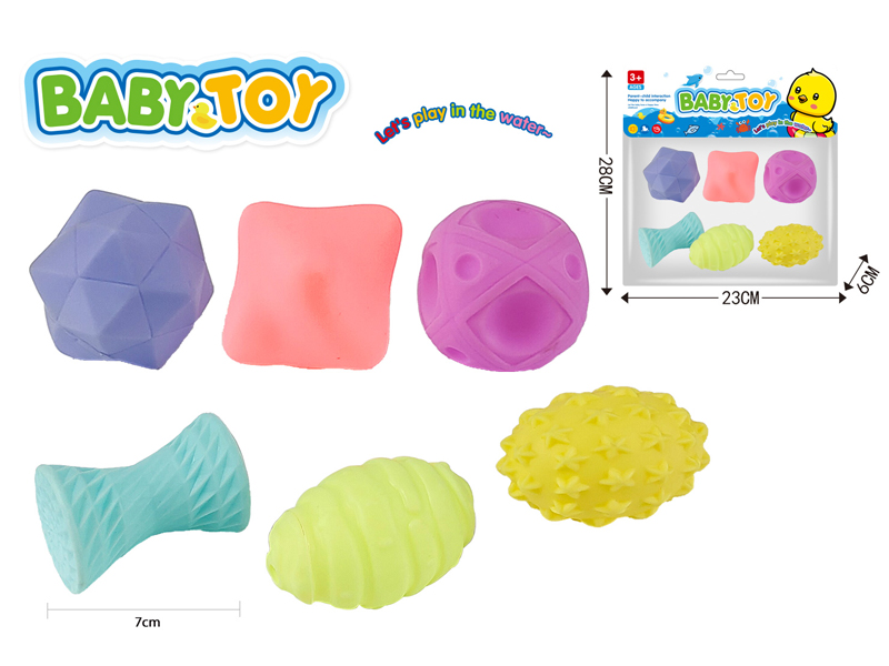 6PCS Bathing Toys