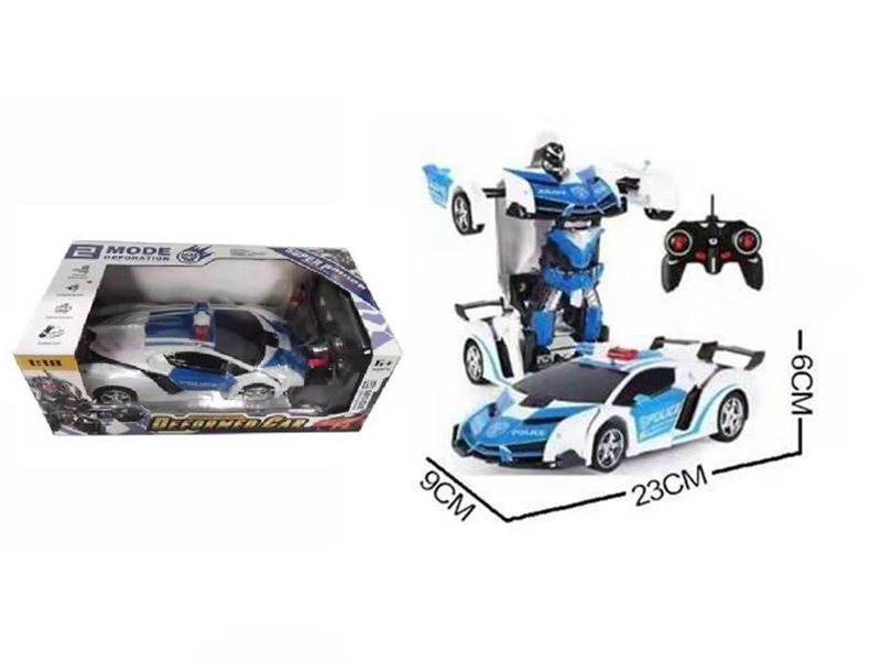 1:8 Lamborghini Veneno Remote Control Transformation Police Car (27Mhz)