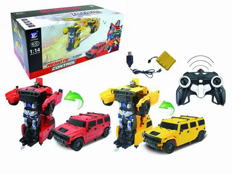 1:16 Hammer 2.4G One-Key Deformation Remote Control Car