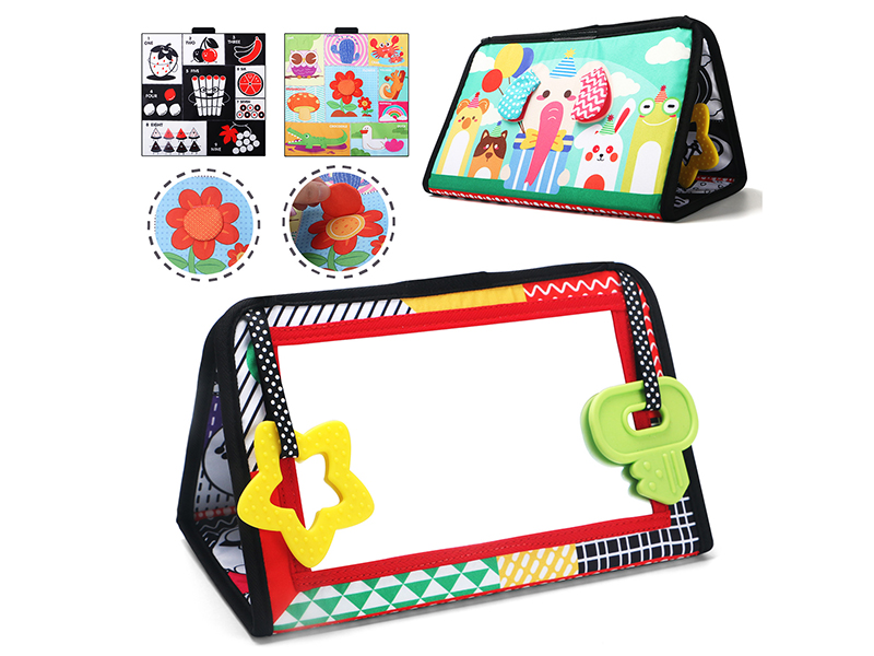 Baby Floor Mirror Cloth Book