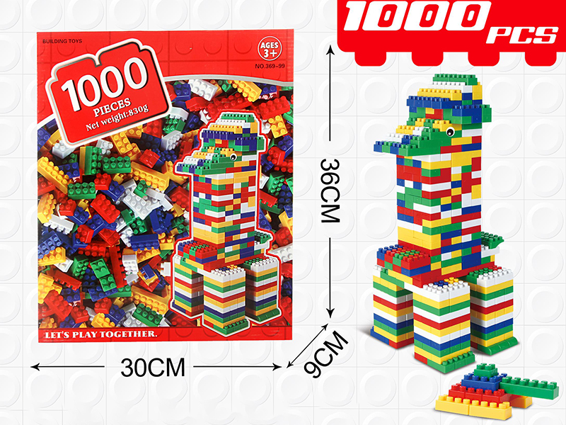 1000pcs Building Blocks