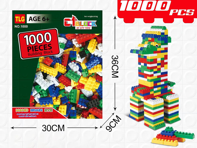 1000pcs Building Blocks