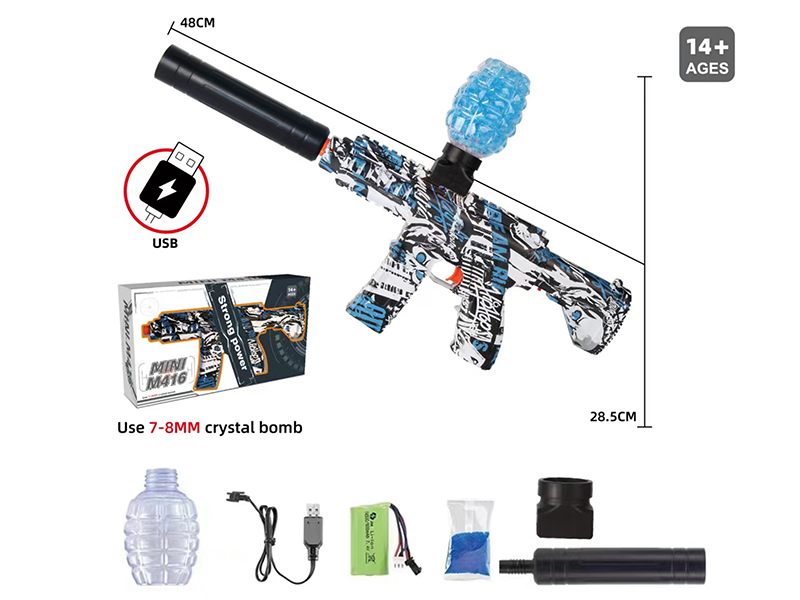 Mini M416 Water Bullet Gun