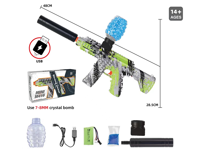 Mini M416 Water Bullet Gun
