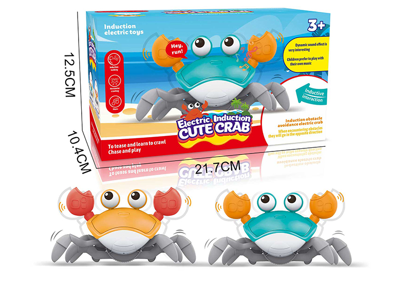 Electric Induction Obstacle Avoidance Crab(Battery Version)