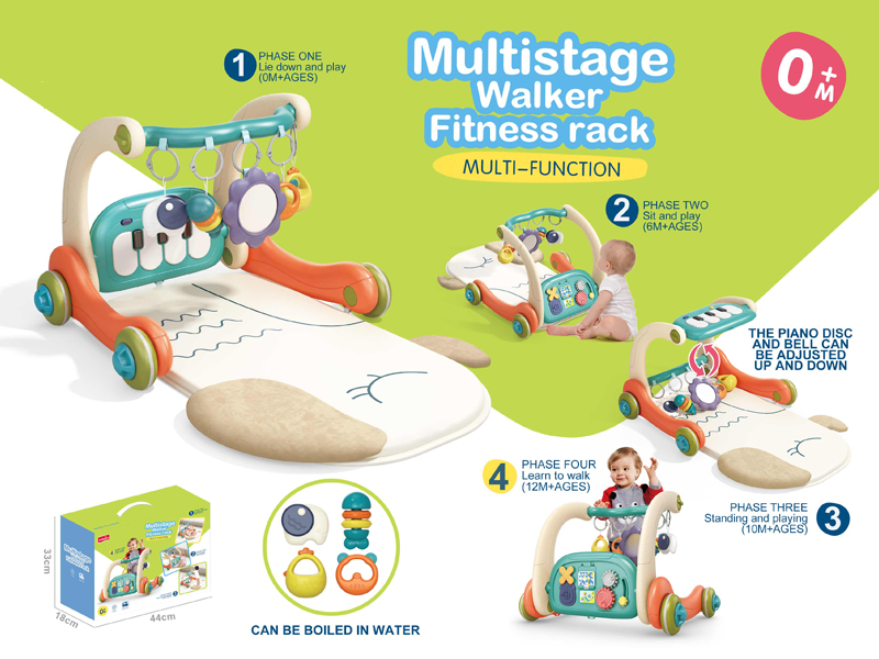 3 In 1 Walkers Fitness Stand Electronic Organ